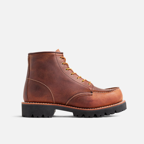 6-Inch Porter Moc Toe Women's Boots 3498 - Copper Rough & Tough