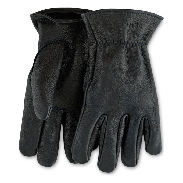 Red Wing Buckskin Leather Gloves 95232 | Red London
