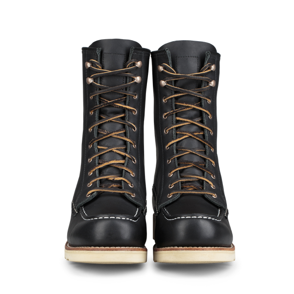 8 inch hot sale moc toe boots