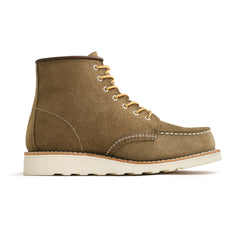 ミドルブーツ RED WING Women Boots 3377OLIVE Green 6-Inch Moc Toe Women's Boots 3377 - Olive Mohave - Red Wing