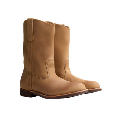 Pecos Boot 8060 - 11 Inch Soft Toe Pull On Boot - Hawthorne Muleskinner Leather