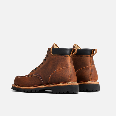 8213 Norway Moc Toe Boot - Copper Rough and Tough