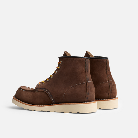 Red Wing Classic Moc Toe Boots 8836 - Chocolate Muleskinner Roughout