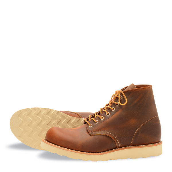 Round Toe Boots 9111 - Copper Rough and Tough