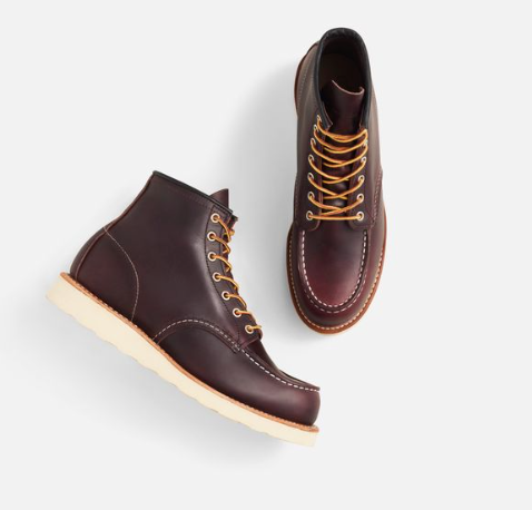 Classic Moc Toe Boots 8847 - Black Cherry Excalibur