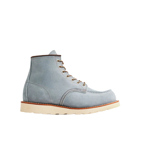 Classic Moc Toe Boots - 8800 Dusty Blue Abilene