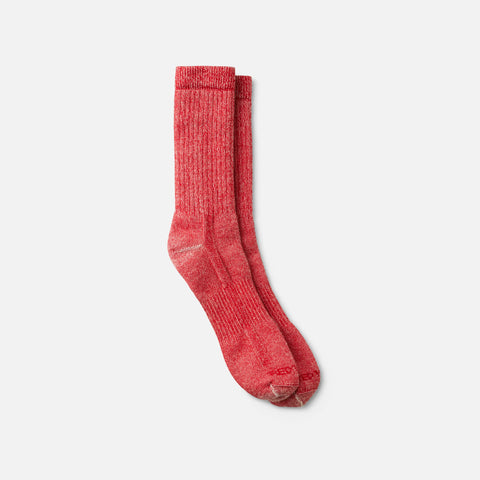 Full Crew Merino Wool Sock Scarlet 97674