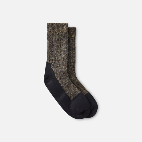 Black Deep Toe Capped Socks 97642