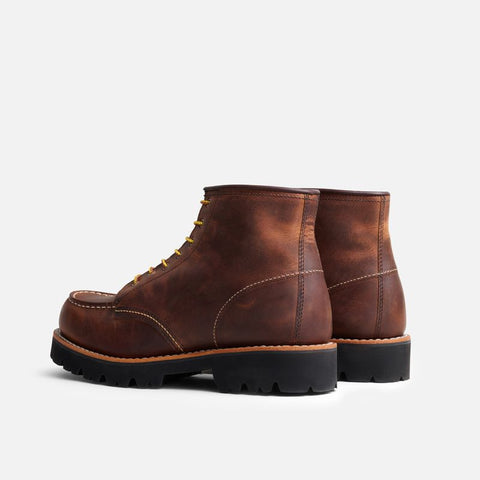 6-Inch Porter Moc Toe Women's Boots 3498 - Copper Rough & Tough