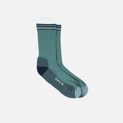 Vintage Stripe Socks - 97668 - Sea Pint, Carbon Navy, Steel Blue