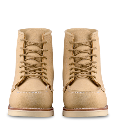 6-Inch Moc Toe Women's Boots 3328 - Cream Abilene Leather