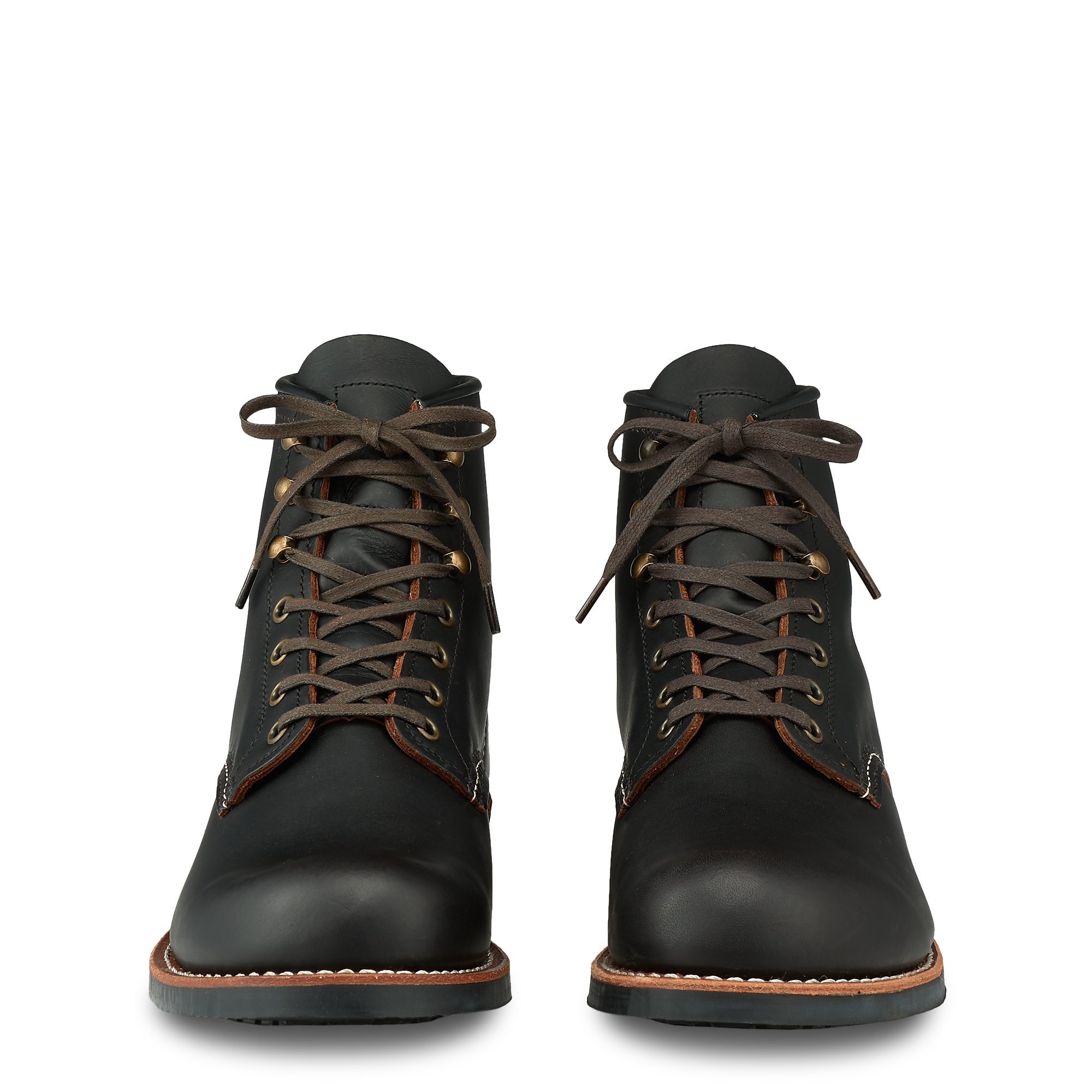 Hiking in red 2025 wing heritage boots