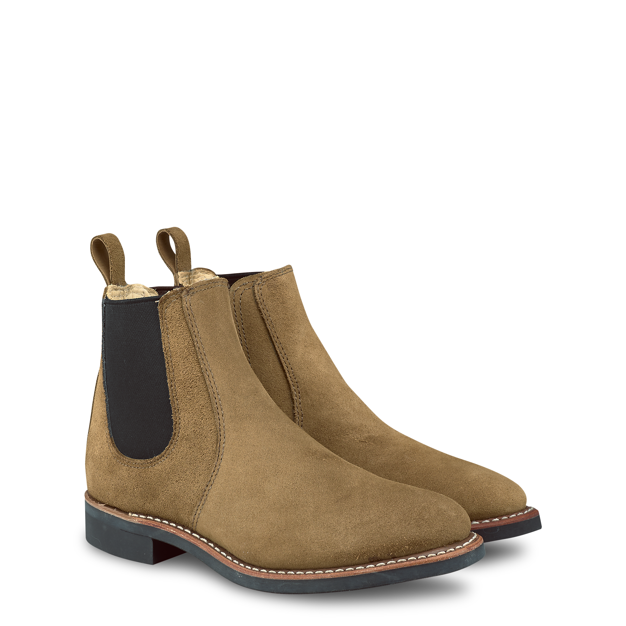 Olive 2025 chelsea boots