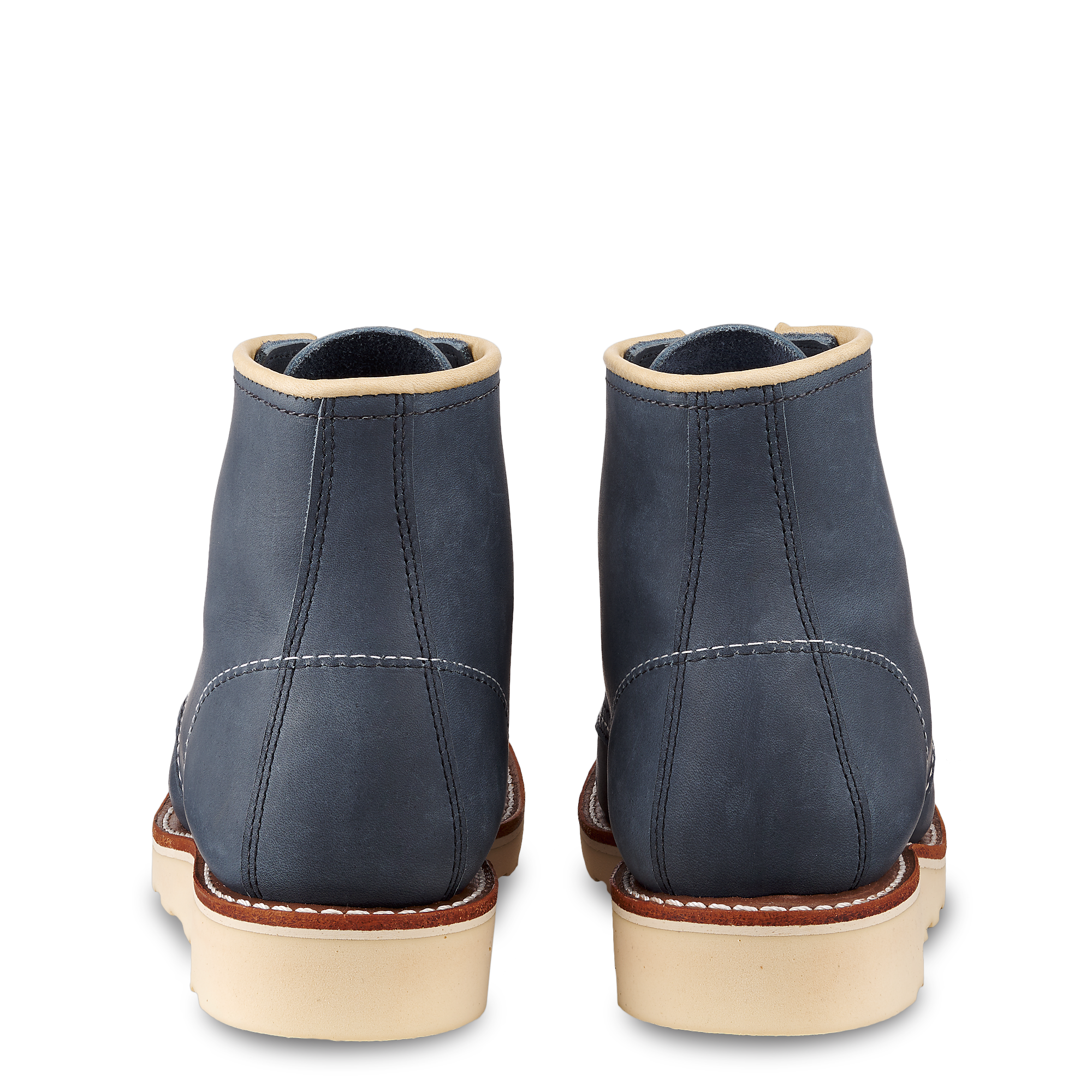 Blue moc toe 2024 boots