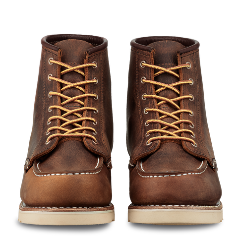 6-Inch Moc Toe Women's Boots 3428 - Copper Rough & Tough