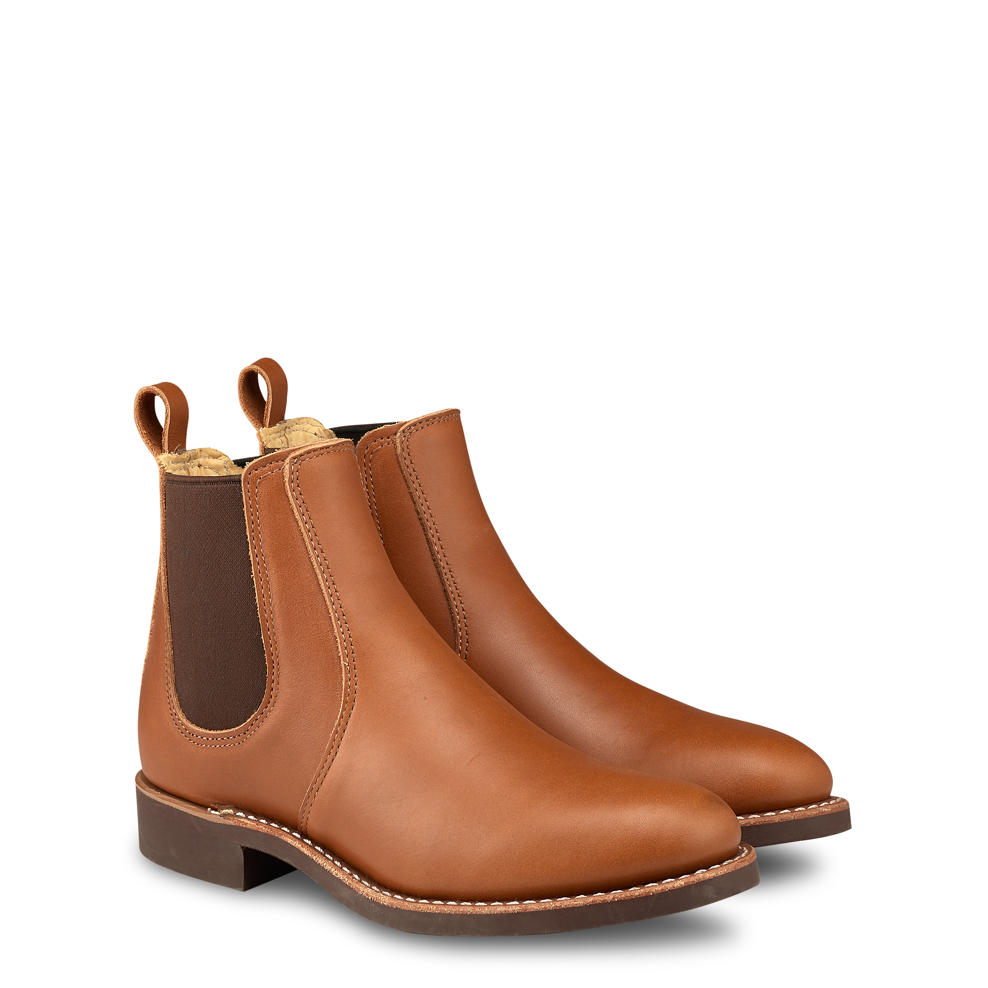 Ladies tan chelsea boots size 6 best sale