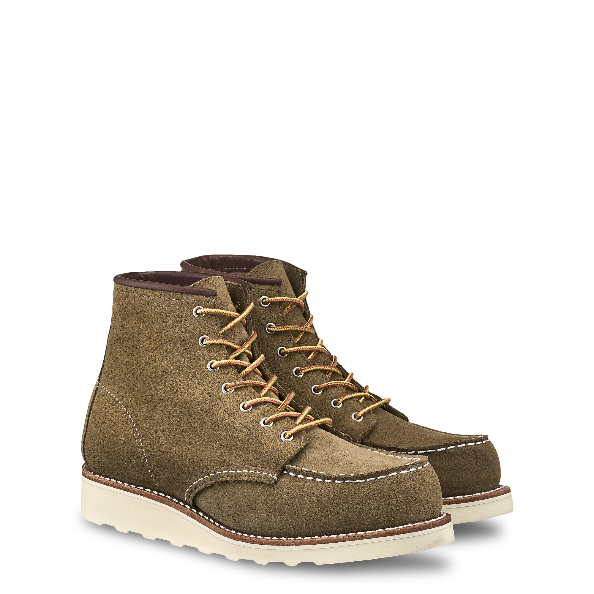 6 Inch Moc Toe Women s Boots 3377 Olive Mohave Red Wing London